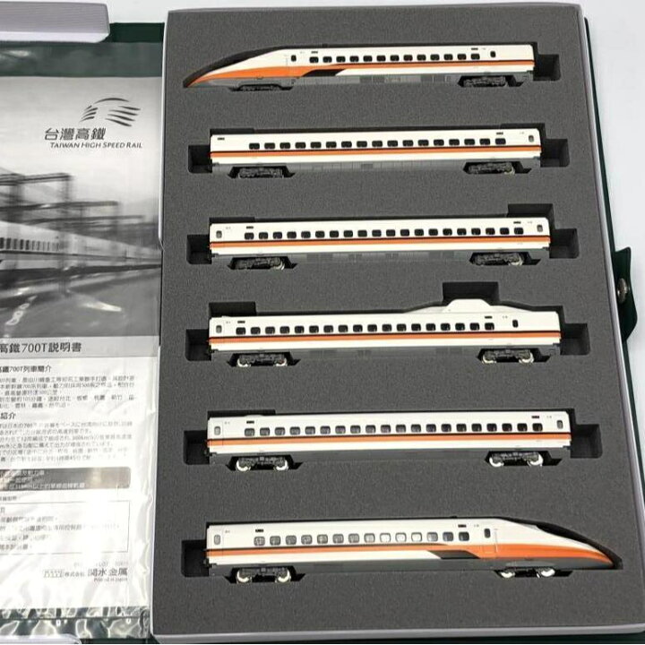 【逸品】 Nゲージ KATO カトー 10-1477 台湾高鐵700T 増結 6両セット 2021年ロット ※日本国内販売専用商品です