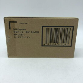 【中古】未開)BANDAI S.H.Figuarts 仮面ライダー最光 金の武器 銀の武器 エックスソードマン フィギュア 仮面ライダーセイバー[19]