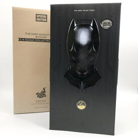 【中古】開封 ホットトイズ ダークナイト ライジング クオーター・スケール 1/4 QS#001 バットマン[17]