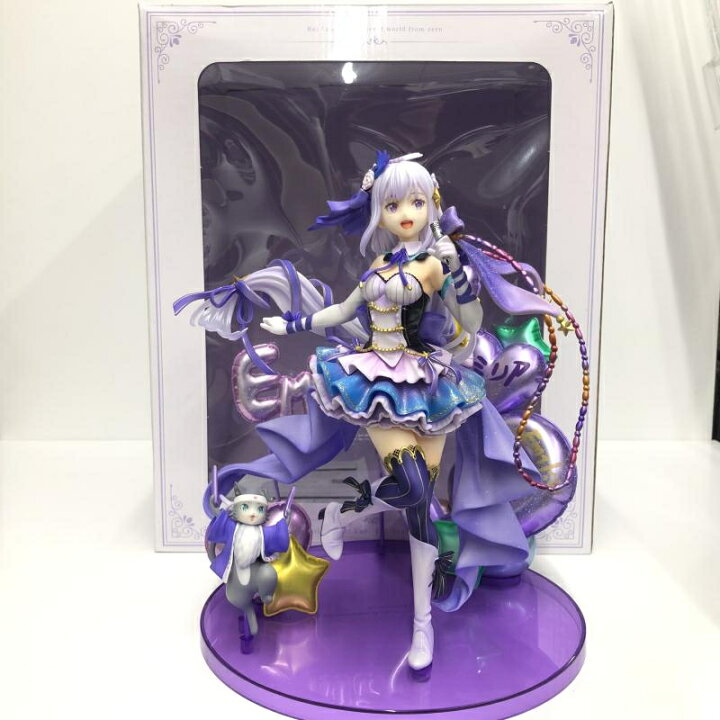 楽天市場】【中古】【開封品】エミリア-アイドルVer- 1/7スケール 