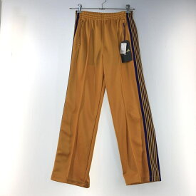 【中古】NEEDLES Track Pant Poly Smooth ストレート トラックパンツ イエロー XS ニードルズ[19]