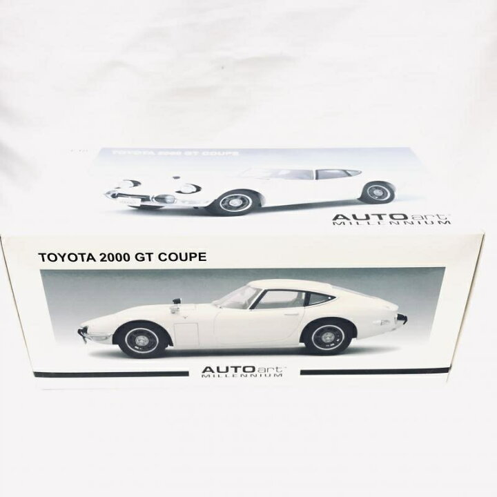 楽天市場】【中古】開封)1/18 AUTOart TOYOTA 2000GT クーペ ホワイト 