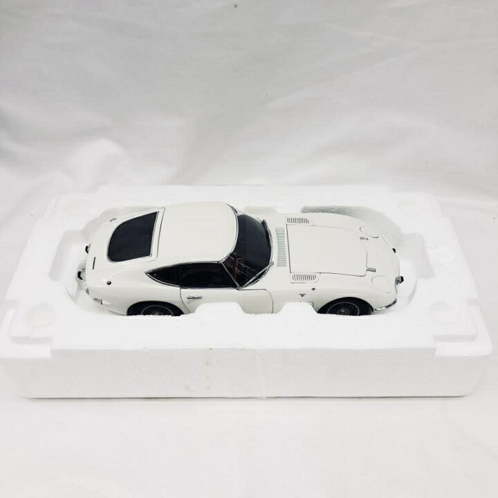 楽天市場】【中古】開封)1/18 AUTOart TOYOTA 2000GT クーペ ホワイト 