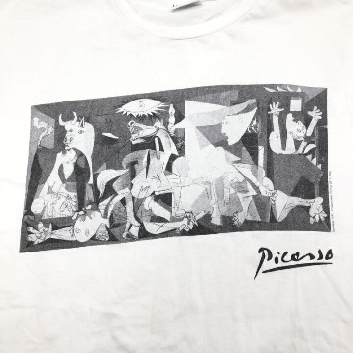 楽天市場】【中古】ピカソ 2013年コピーライト ゲルニカTシャツ(ピカソ 