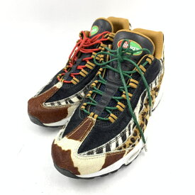 【中古】ATMOS×NIKE AIR MAX 95 DLX ANIMAL PACK 28.5cm AQ0929-200 ナイキ "アトモス/アニマルパック2.0[19]