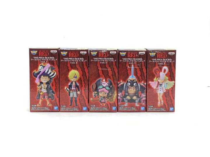 楽天市場】【中古】【開封】ワンピース FILM RED ワールドコレクタブル  