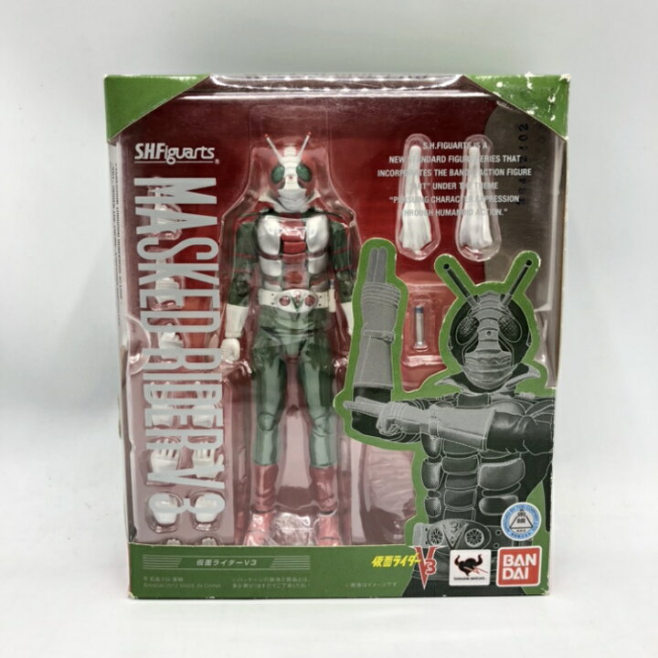楽天市場】【中古】バンダイ S.H.Figuarts 仮面ﾗｲﾀﾞｰV3 開封品、箱傷み 