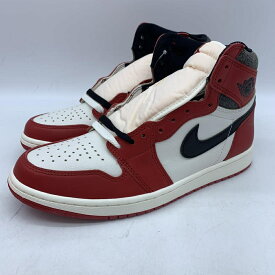 【中古】NIKE AIR JORDAN1 RETRO HIGH OG Lost＆Found/Chicago 27.5cm DZ5485-612 レッド スニーカー ナイキ[19]