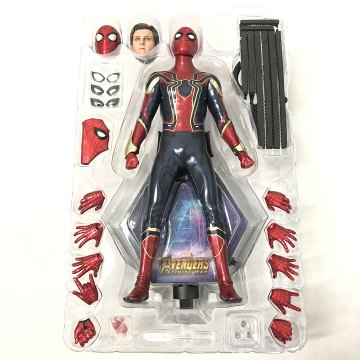 楽天市場】【中古】開封品 ホットトイズ アイアン・スパイダー 1/6 