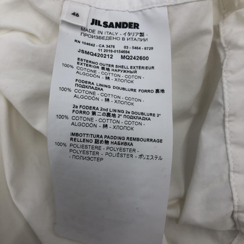 楽天市場】【中古】JIL SANDER ジップアップジャケット 46 白 ジル