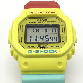 【中古】CASIO G-SHOCK DW-5600CMA 腕時計 イエロー レッド グリーン カシオ ジーショック[10]