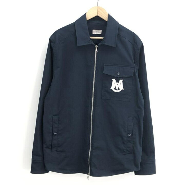 楽天市場】【中古】MONCLER シャツジャケット ジャケット S  