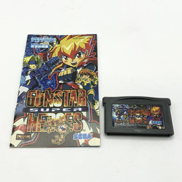 楽天市場】【中古】セガ ガンスタースーパーヒーローズ ゲームボーイ 