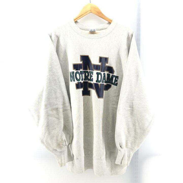 楽天市場】【中古】Champion 90s 刺繍タグ前期“ノートルダム大学 