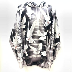 【中古】Supreme 22SS Doves Hooded Sweatshirt M ブラック パーカー シュプリーム[92]