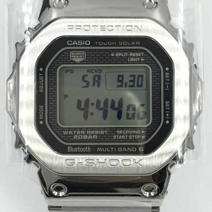 楽天市場】【中古】G-SHOCK GMW-B5000 フルメタル シルバー 箱付き  