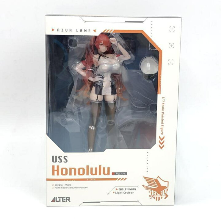 楽天市場】【中古】開封)アルター 1/7 ホノルル 軽装Ver. アズール 