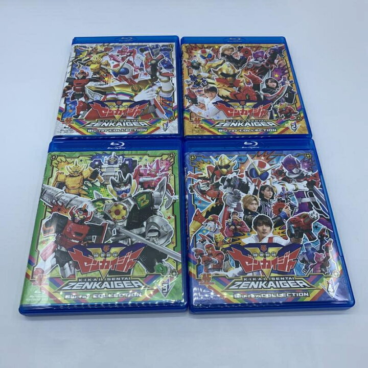 楽天市場】【中古】setBD）スーパー戦隊シリーズ 機界戦隊ゼンカイ 