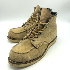 【中古】90-00's　RED WING クラシックワーク ベージュ　レッドウィング[17]