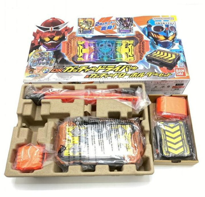 楽天市場】【中古】【開封】変身ベルト DXガッチャードライバー＆ガッ 