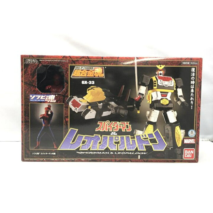 楽天市場】【中古】バンダイ 超合金魂 GX-33 レオパルドン  