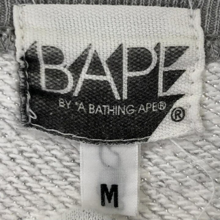 楽天市場】【中古】A BATHING APE ラインストーンシャークスウェット 