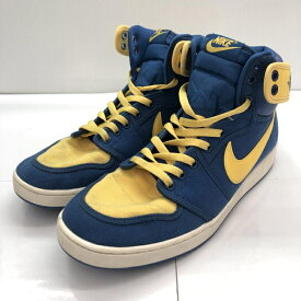 【中古】Nike Air Jordan 1 KO サイズ29cm "True Blue and Topaz Gold/Laney" ナイキ エアジョーダンワン[91]