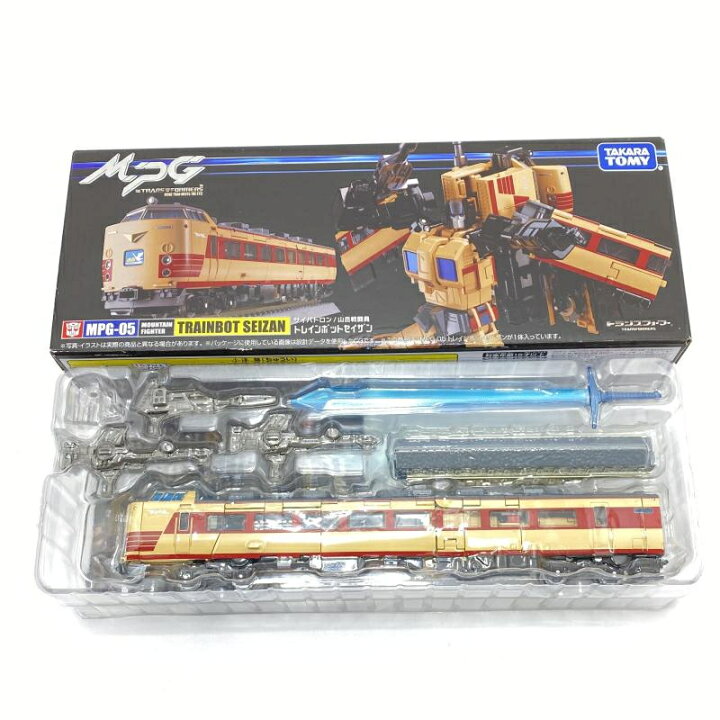楽天市場】【中古】【開封】MPG-05 トレインボットセイザン  