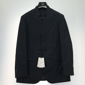 【中古】CELINE 23AW ボクシージャケット サイズ48 グレー 2V80K495R　セリーヌ[91]