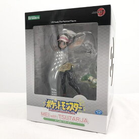 【中古】未開封 KOTOBUKIYA コトブキヤ ポケットモンスターブラック2・ホワイト2 ポケモン ARTFX J 1/8 メイ with ツタージャ[17]