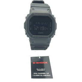 【中古】G-SHOCK DW-5600BB-1JF ジーショック 腕時計 ブラック　カシオ[17]