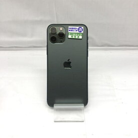 【中古】【docomo】○iPhone 11 Pro 64GB(ミッドナイトグリーン)/SIMロック解除済[22]