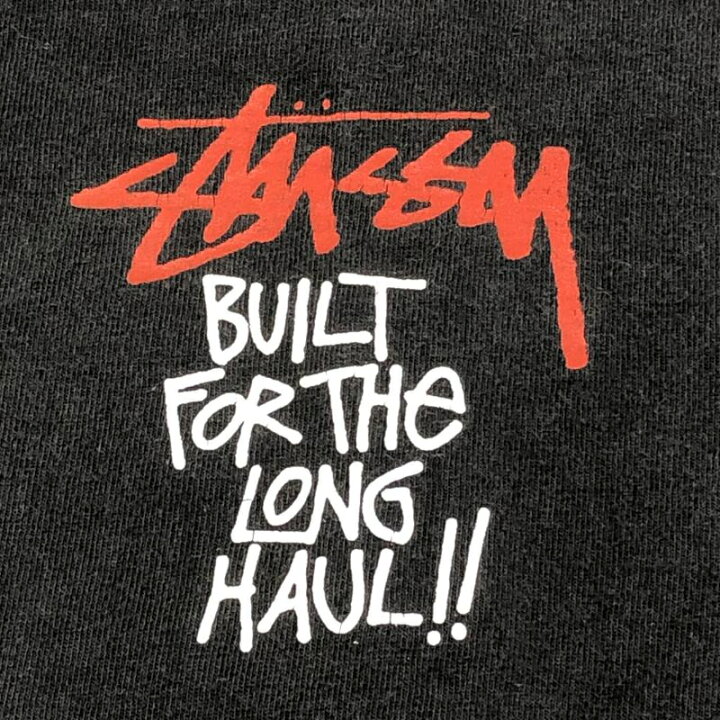 楽天市場】【中古】STUSSY 80s USA製 黒タグ BUILT FOR THE LONG HAUL  