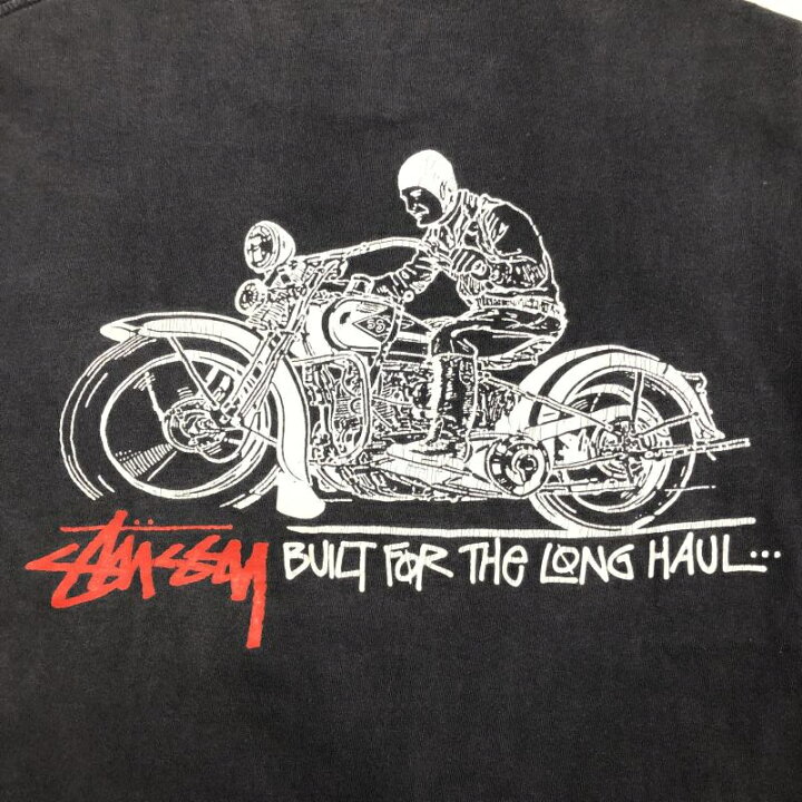 楽天市場】【中古】STUSSY 80s USA製 黒タグ BUILT FOR THE LONG HAUL 