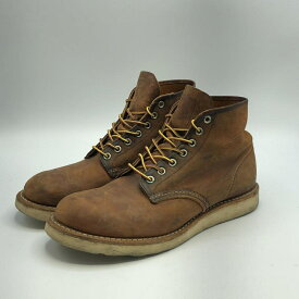 【中古】RED WING 12年製 9111 クラシックラウンド サイズ26.5cm ブラウン レッドウィング[17]