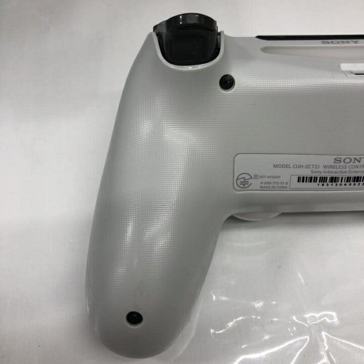 楽天市場】【中古】ｹﾞｰﾑOP）本体のみジャンク品)PS4コントローラー白  