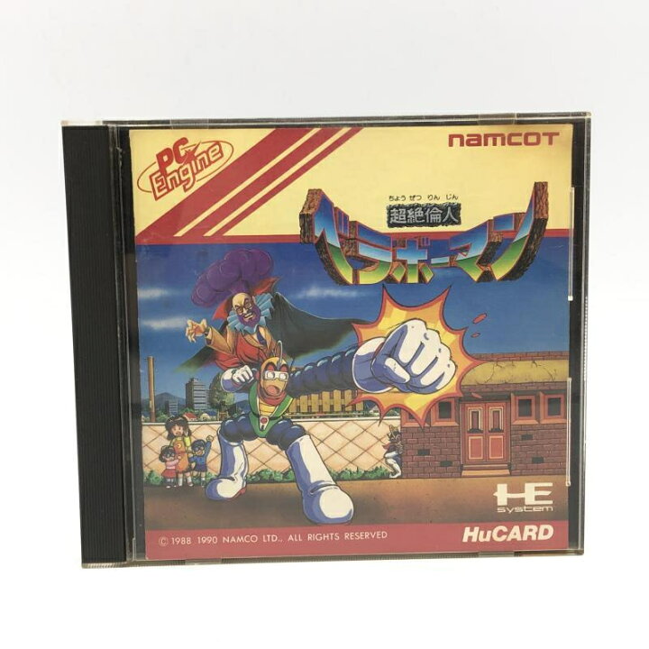 楽天市場】【中古】ナムコ 超絶倫人ベラボーマン PCエンジンHuカード 