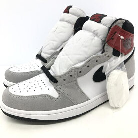 【中古】Nike Air Jordan 1 High OG White/Black/Light Smoke Grey 27.5cm　555088-126　ナイキ　エアジョーダン1[66]