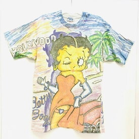 【中古】90's ベティ絵柄 Tシャツ[92]