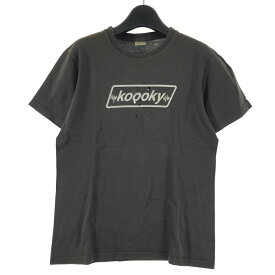 【中古】NUMBER(N)INE タイム期 kooky ダメージ加工Tシャツ ブラウン サイズ2 ナンバーナイン[17]