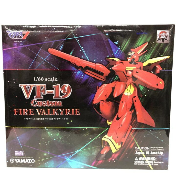 楽天市場】【中古】完全変形 1/60 VF-19改 ファイヤーバルキリー 