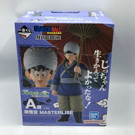 【中古】バンダイ　A賞　孫悟空 「一番くじ ドラゴンボール EX 激闘!!天下一武道会」 MASTERLISE　未開封品[70]