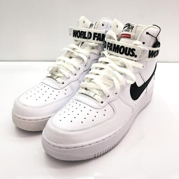 楽天市場】【中古】NIKE×supreme AIR FORCE 1 high サイズ27.5cm  