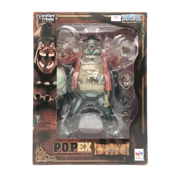 楽天市場】【中古】メガハウス P.O.P 黒ひげ マーシャル・D・ティーチ 