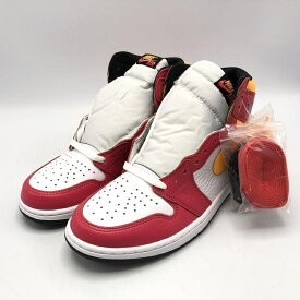 【中古】Nike Air Jordan 1 High OG "Light Fusion Red" 27.5cm 555088-603[10]