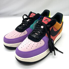 【中古】NIKE AIR FORCE1 POPTHESTREET 27.5cm CU1929-605 ナイキ エアフォースワン ポップザストリート マルチカラー[19]