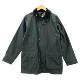 【中古】Barbour SL BEAUFORT JACKET サイズ40 モルドバ製 バブアー MWX0658SG51 オイルドジャケット オリーブ[19]