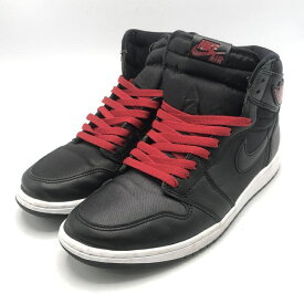 【中古】NIKE Air Jordan 1 Retro High OG スニーカー 27.5cm 555088-060 ブラック レッド ナイキ[10]