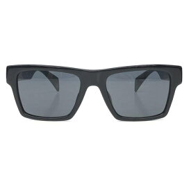 【中古】Versace　Sunglasses Havana Frame Dark Grey Lenses サングラス　0VE4445F-GB1/87-54　ブラック　ヴェルサーチ[66]