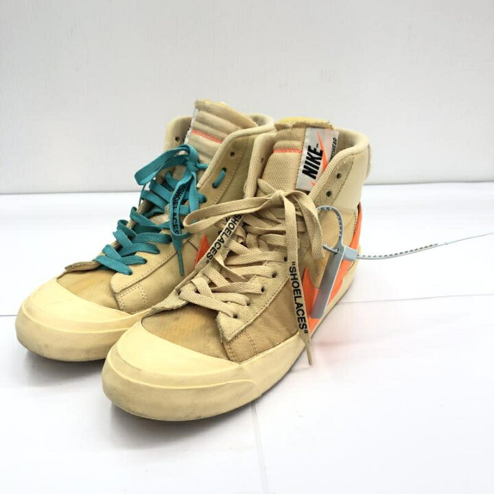 楽天市場】【中古】Off-White×NIKE BLAZER Mid  